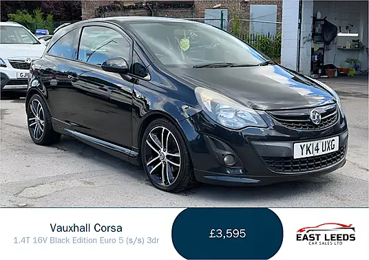 2014 Vauxhall Corsa Black Edition 1.4T