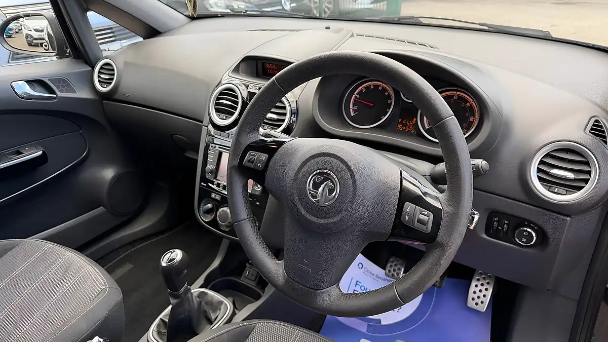 Used 2014 Vauxhall Corsa Black Edition Black - Interior and Exterior details 13