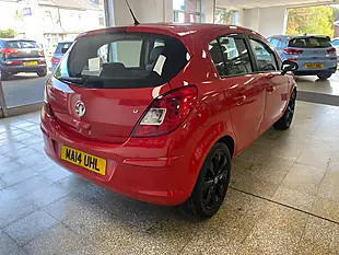 Used 2014 Vauxhall Corsa Excite Red - Interior and Exterior details 7