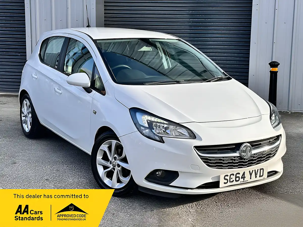 Used 2014 Vauxhall Corsa Excite White - Front View