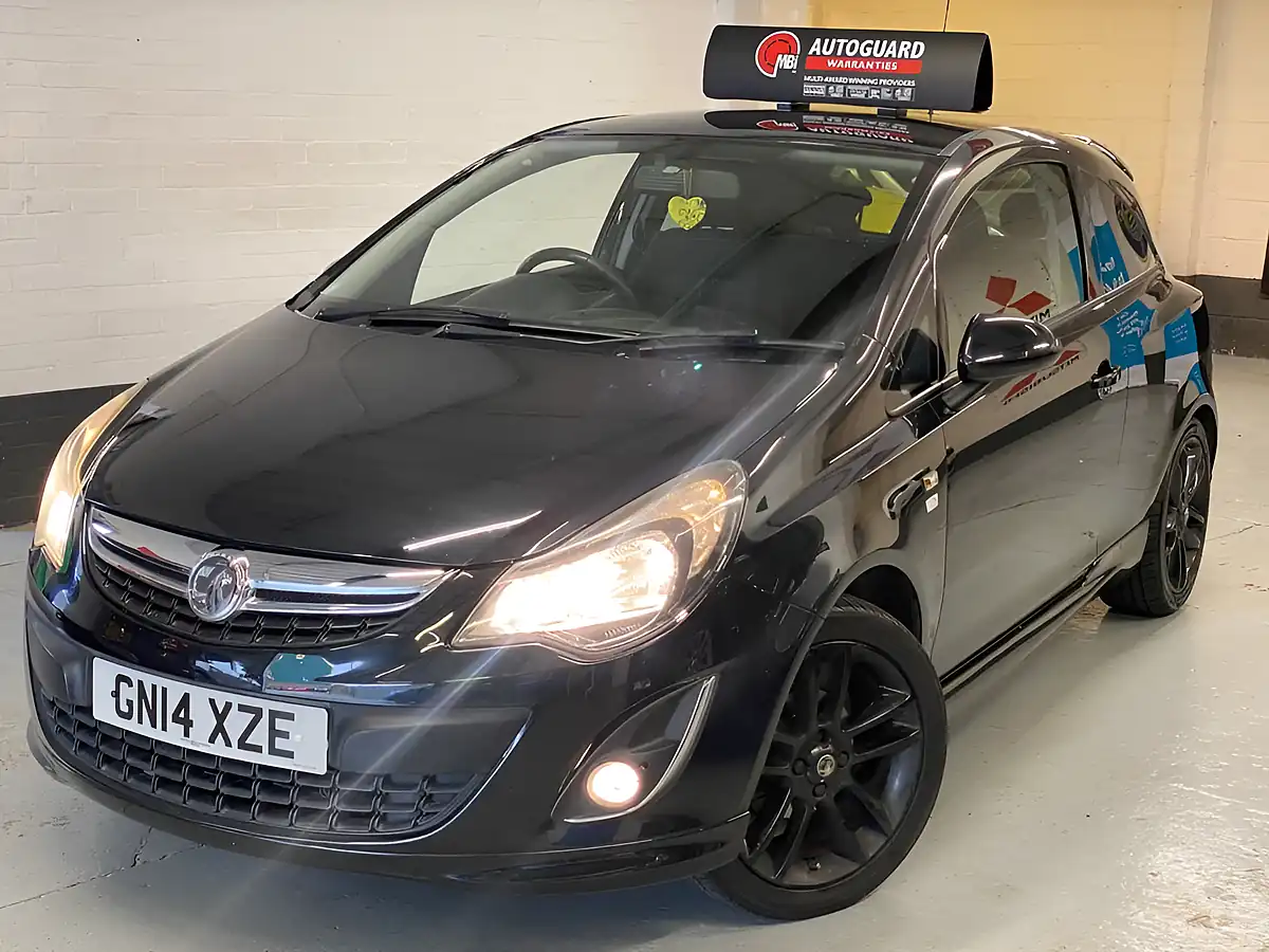 Used 2014 Vauxhall Corsa Limited Edition Black - Front View