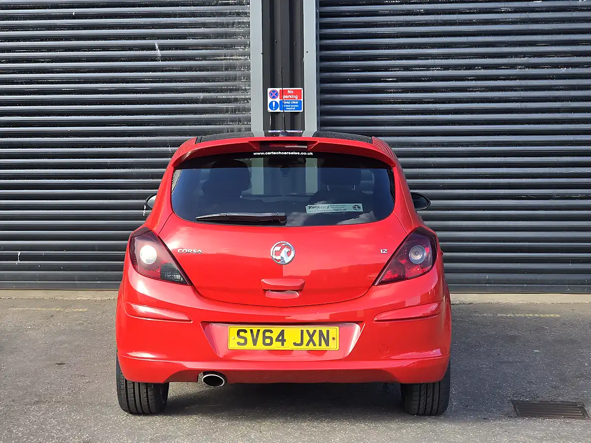 Used 2014 Vauxhall Corsa Limited Edition Red - Interior and Exterior details 8