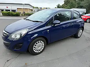 Used 2014 Vauxhall Corsa S Blue - Interior and Exterior details 3