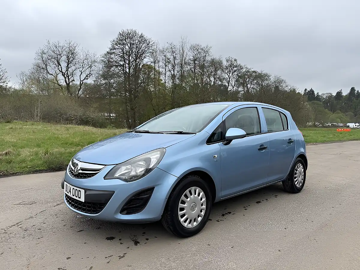 Used 2014 Vauxhall Corsa S Blue - Front View