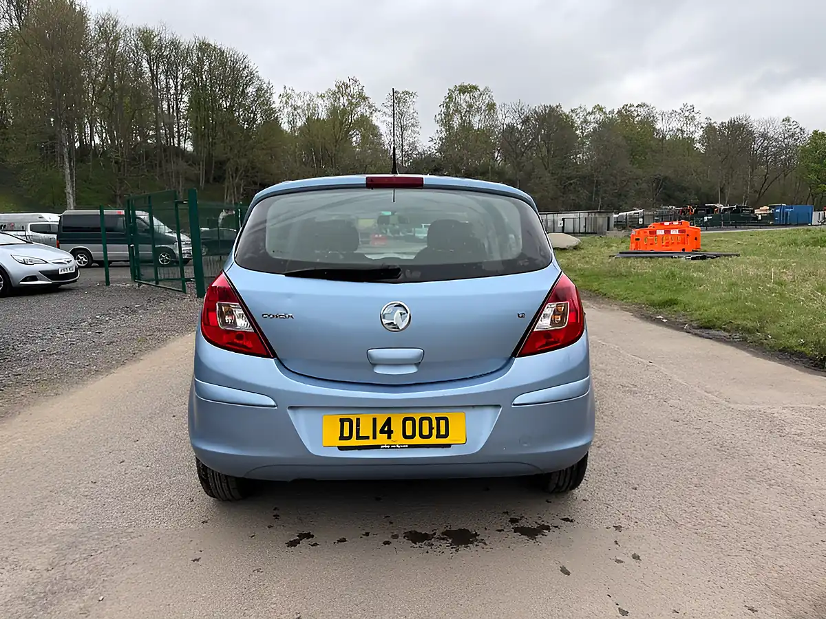 Used 2014 Vauxhall Corsa S Blue - Interior and Exterior details 4