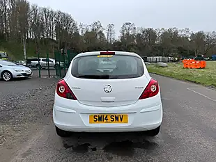 Used 2014 Vauxhall Corsa S White - Interior and Exterior details 6