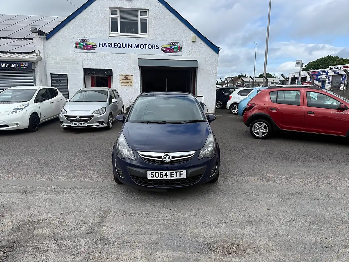 Used 2014 Vauxhall Corsa Se Blue - Interior and Exterior details 2