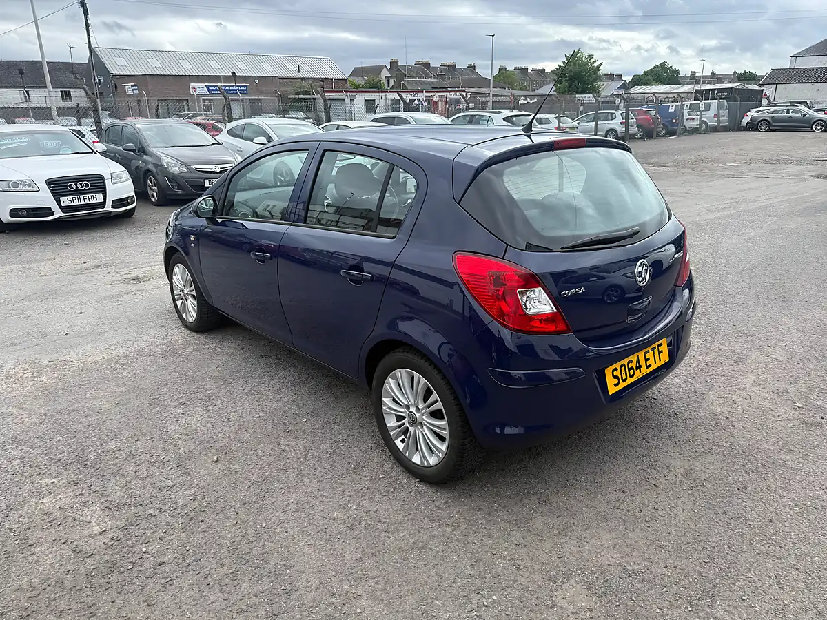 Used 2014 Vauxhall Corsa Se Blue - Interior and Exterior details 7