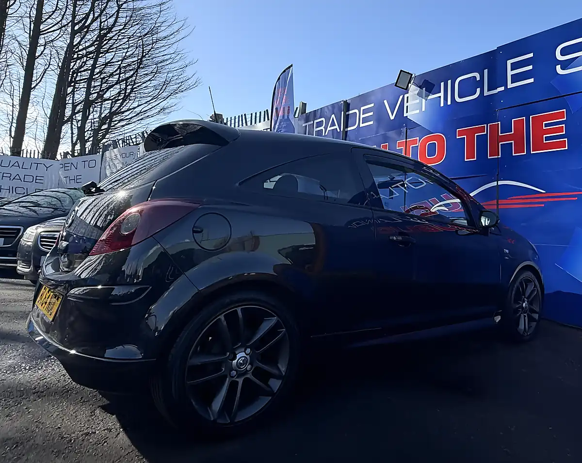 Used 2014 Vauxhall Corsa Sri Black - Interior and Exterior details 10