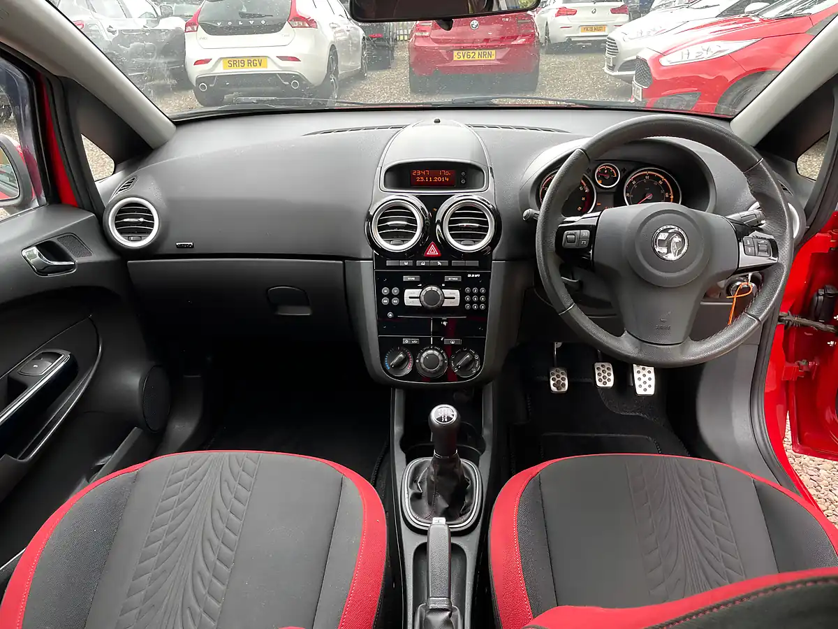 Used 2014 Vauxhall Corsa Sri Red - Interior and Exterior details 11