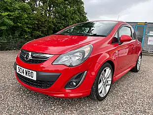Used 2014 Vauxhall Corsa Sri Red - Interior and Exterior details 2
