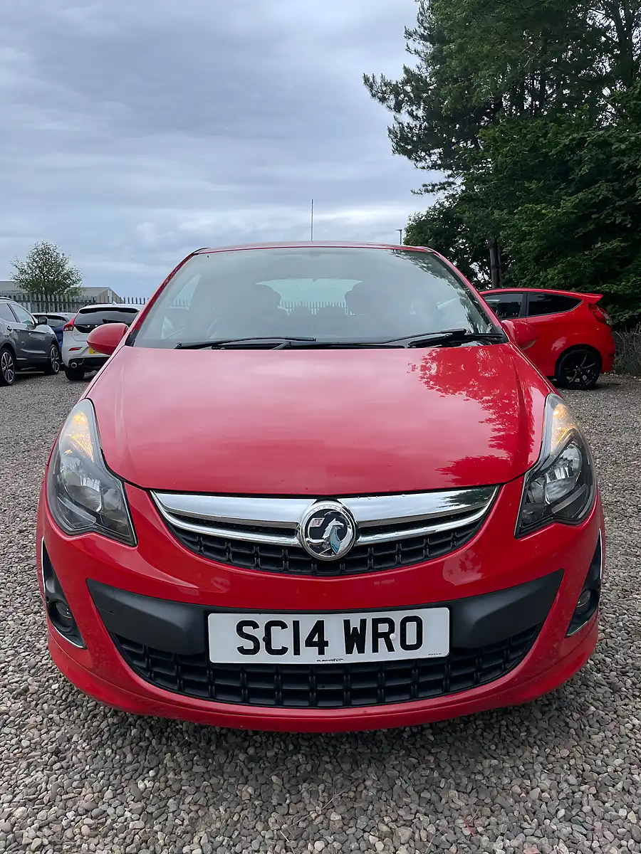 Used 2014 Vauxhall Corsa Sri Red - Interior and Exterior details 7