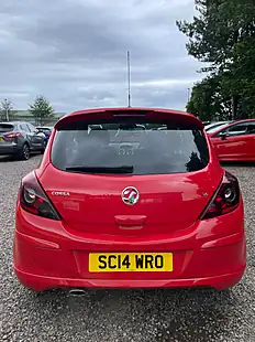 Used 2014 Vauxhall Corsa Sri Red - Interior and Exterior details 8