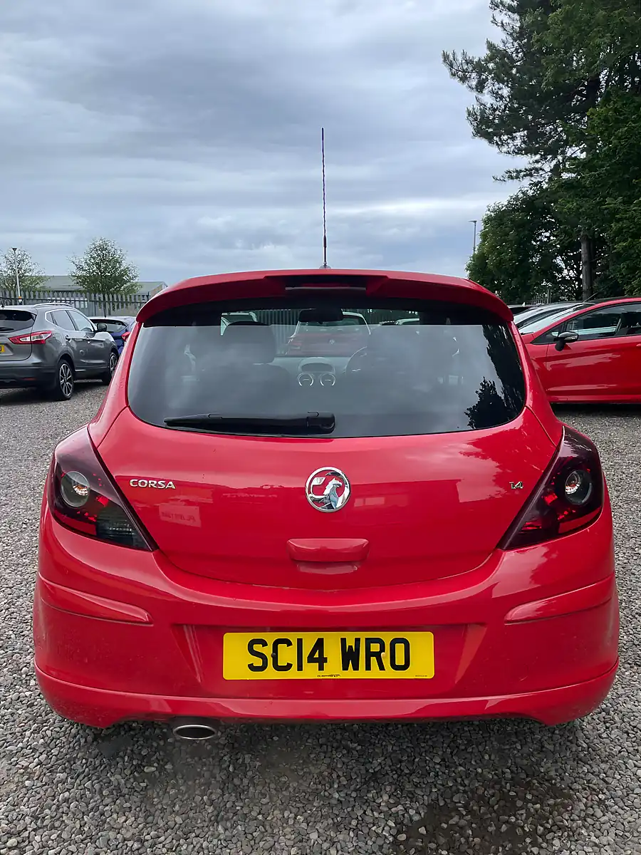 Used 2014 Vauxhall Corsa Sri Red - Interior and Exterior details 8