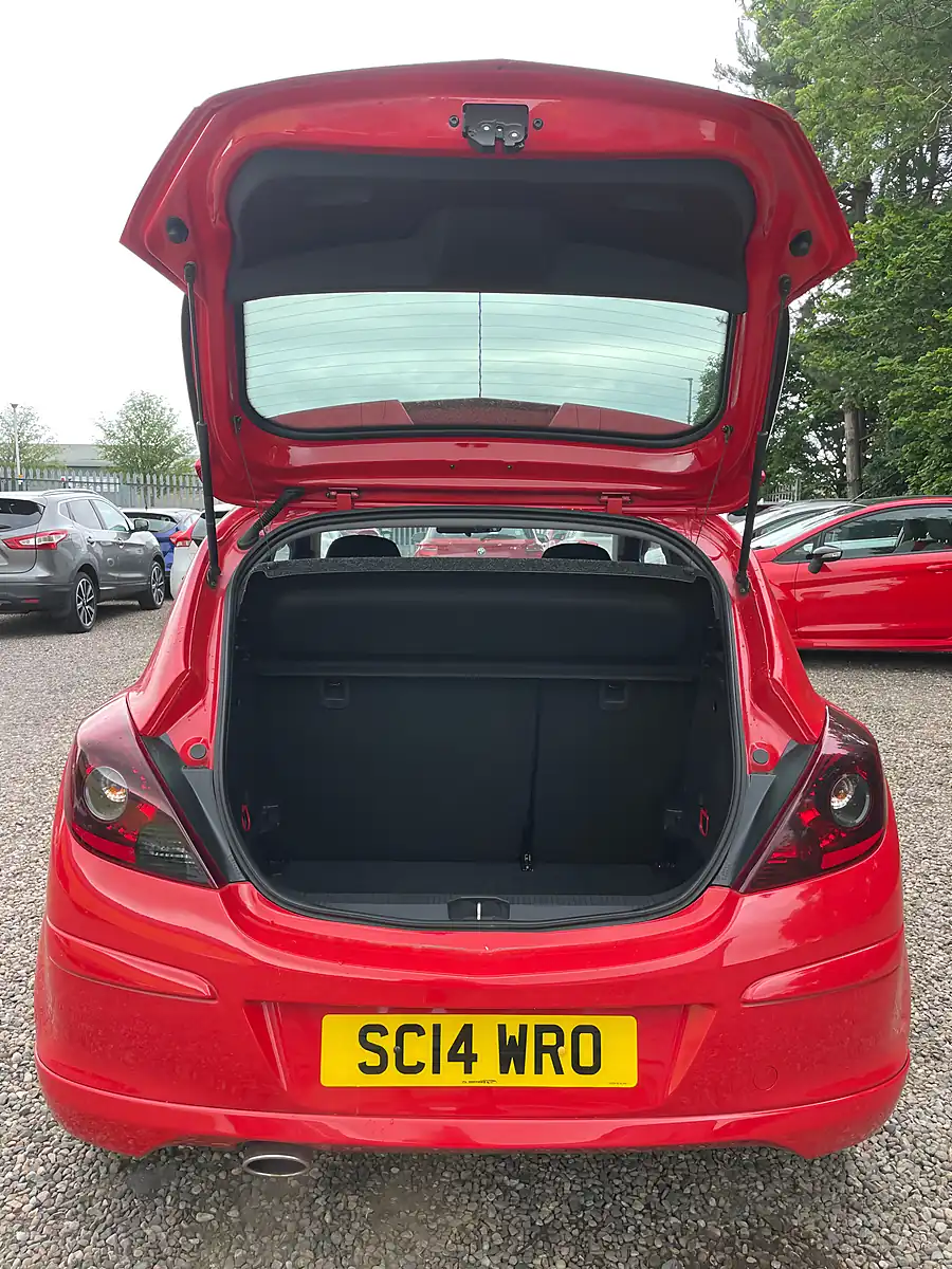 Used 2014 Vauxhall Corsa Sri Red - Interior and Exterior details 9