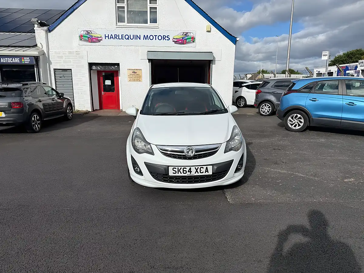 Used 2014 Vauxhall Corsa Sri White - Interior and Exterior details 2