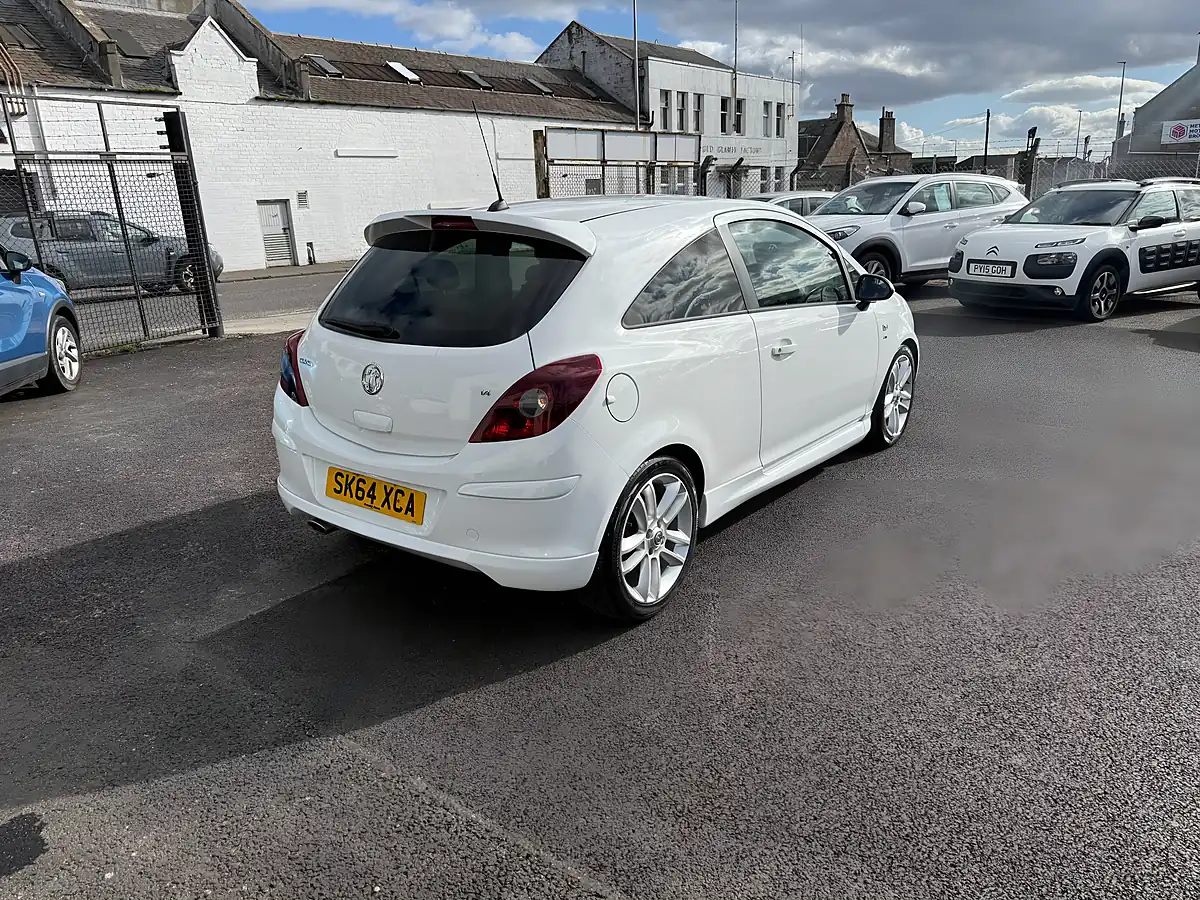 Used 2014 Vauxhall Corsa Sri White - Interior and Exterior details 4
