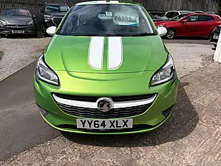 Used 2014 Vauxhall Corsa Sting Green - Interior and Exterior details 2