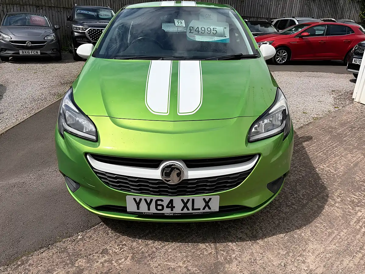 Used 2014 Vauxhall Corsa Sting Green - Interior and Exterior details 2