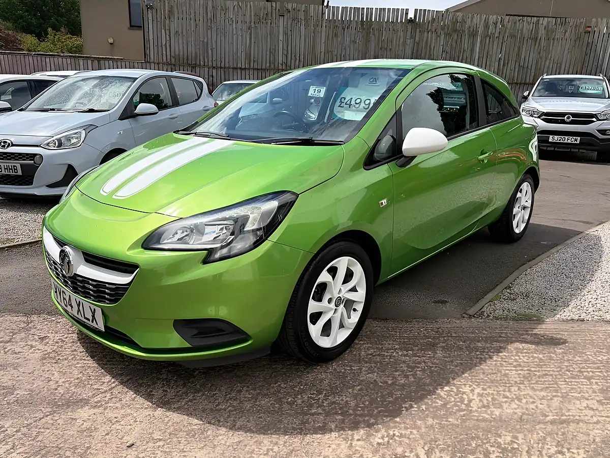 Used 2014 Vauxhall Corsa Sting Green - Interior and Exterior details 4