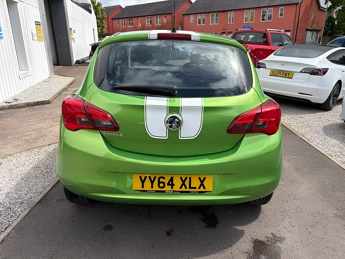 Used 2014 Vauxhall Corsa Sting Green - Interior and Exterior details 7
