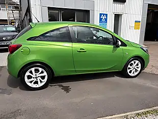 Used 2014 Vauxhall Corsa Sting Green - Interior and Exterior details 9