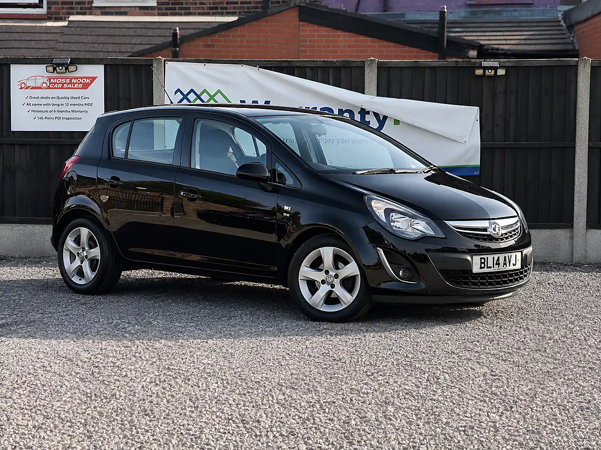 Used 2014 Vauxhall Corsa Sxi Black - Front View