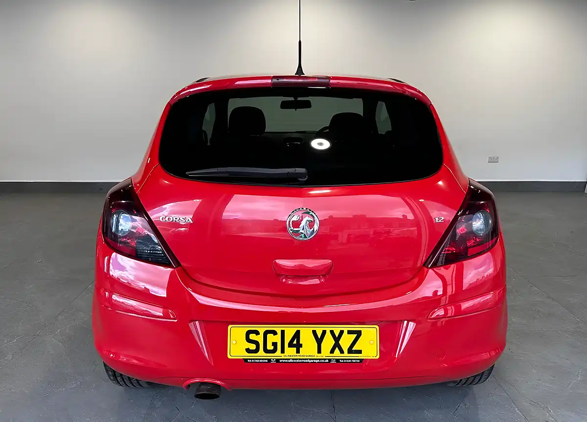 Used 2014 Vauxhall Corsa Sxi Red - Interior and Exterior details 4