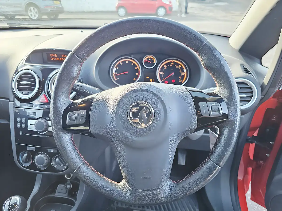 Used 2014 Vauxhall Corsa Sxi Red - Interior and Exterior details 13