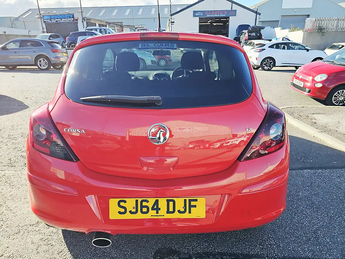 Used 2014 Vauxhall Corsa Sxi Red - Interior and Exterior details 4