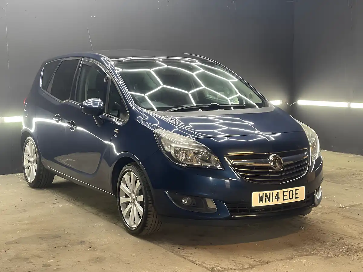 Used 2014 Vauxhall Meriva Se Blue - Front View