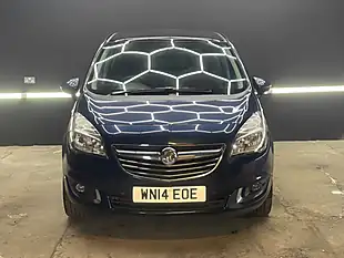Used 2014 Vauxhall Meriva Se Blue - Interior and Exterior details 2