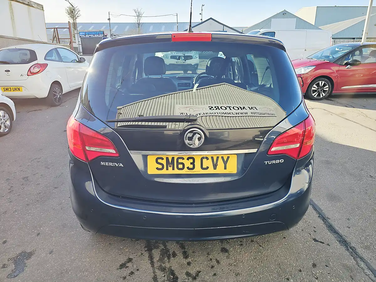 Used 2014 Vauxhall Meriva Se Blue - Interior and Exterior details 4