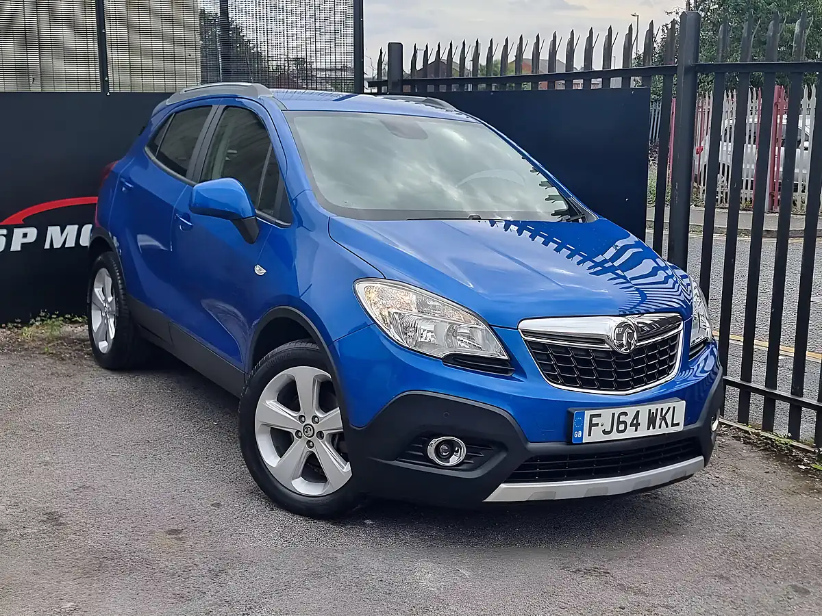 Used 2014 Vauxhall Mokka Exclusiv Blue - Front View