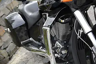 Used 2014 Victory Cross Country Black - Interior and Exterior details 12