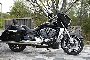 Used 2014 Victory Cross Country Black - Interior and Exterior details 2
