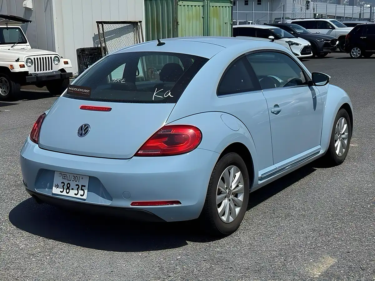 Used 2014 Volkswagen Beetle Design Denim Blue - Interior and Exterior details 9