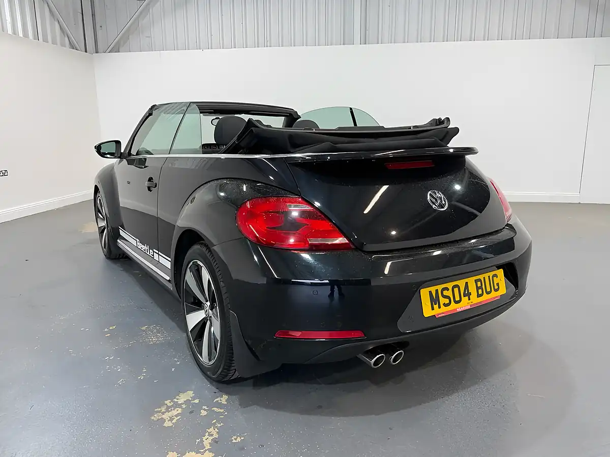 Used 2014 Volkswagen Beetle Sport Cabriolet Black - Interior and Exterior details 9