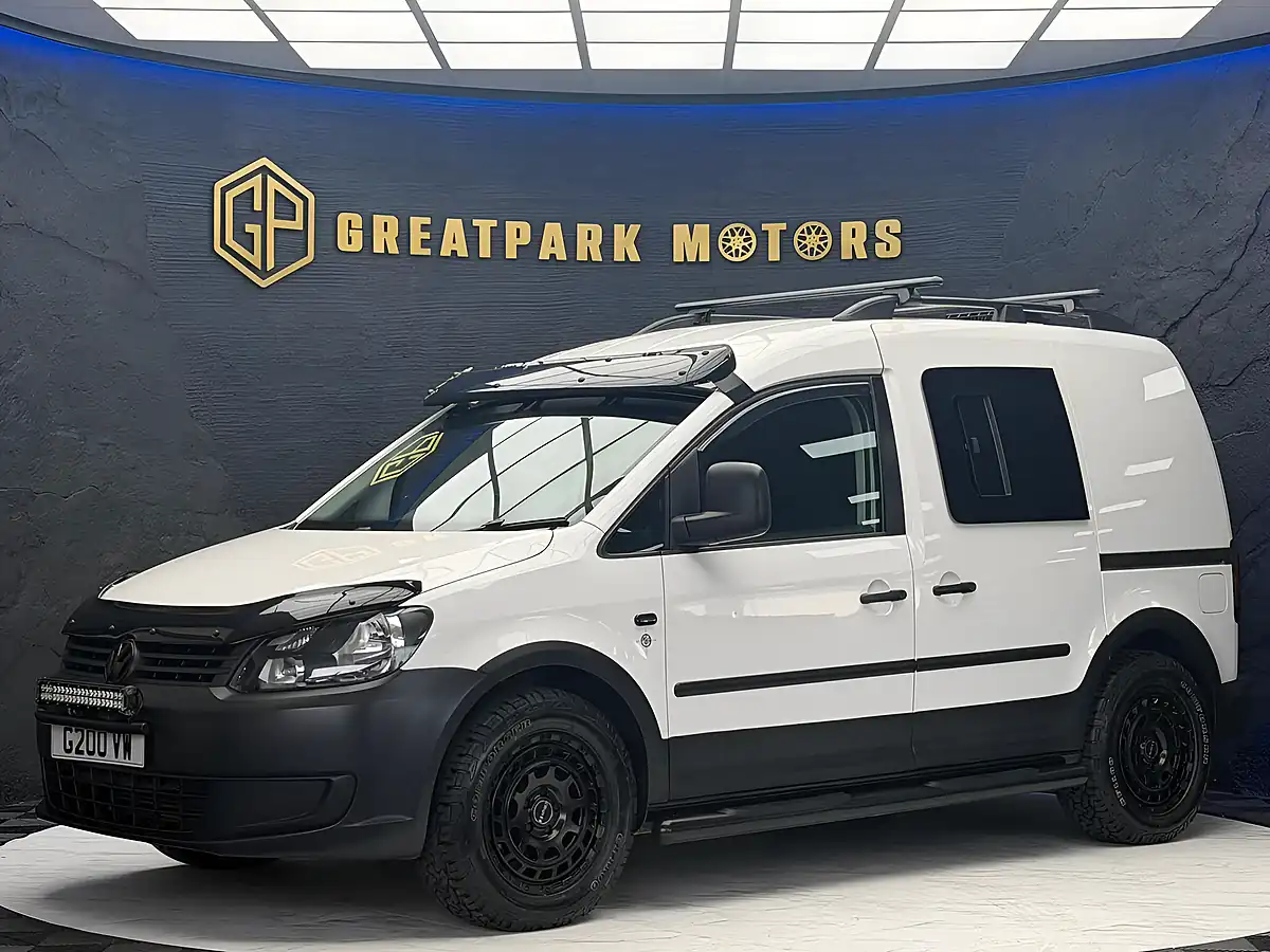 Used 2014 Volkswagen Caddy C20 Startline L1 H1 White - Front View
