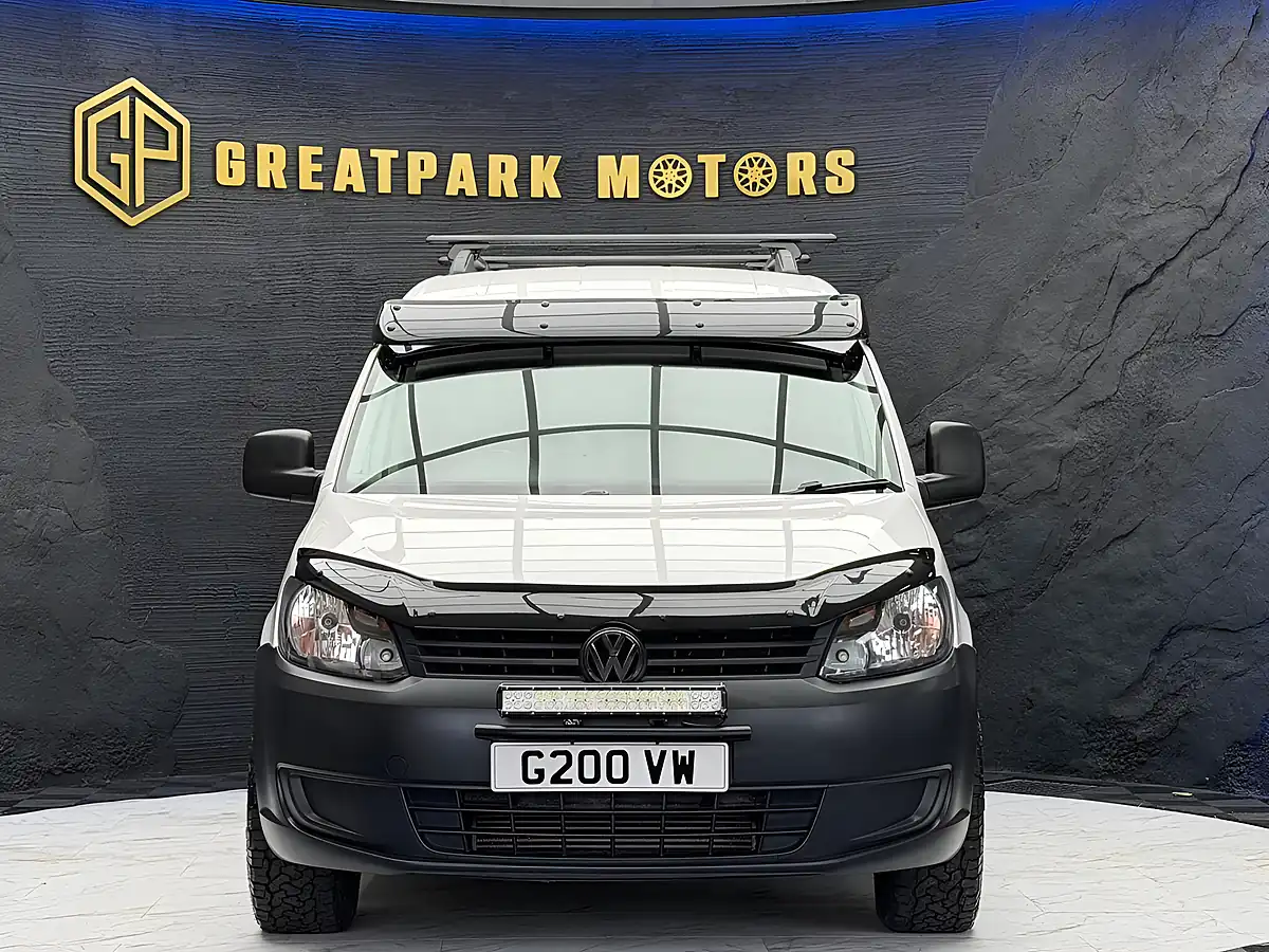 Used 2014 Volkswagen Caddy C20 Startline L1 H1 White - Interior and Exterior details 2