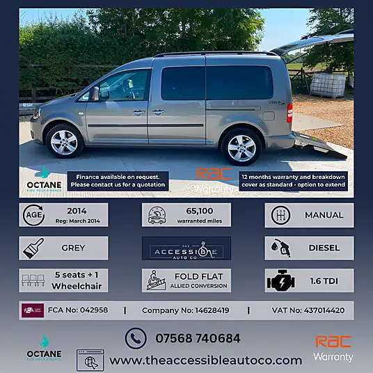 2014 Volkswagen Caddy Maxi Life 1.6 TDI