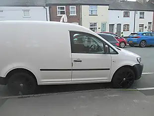 Used 2014 Volkswagen Caddy Panel Van 2 White - Interior and Exterior details 5