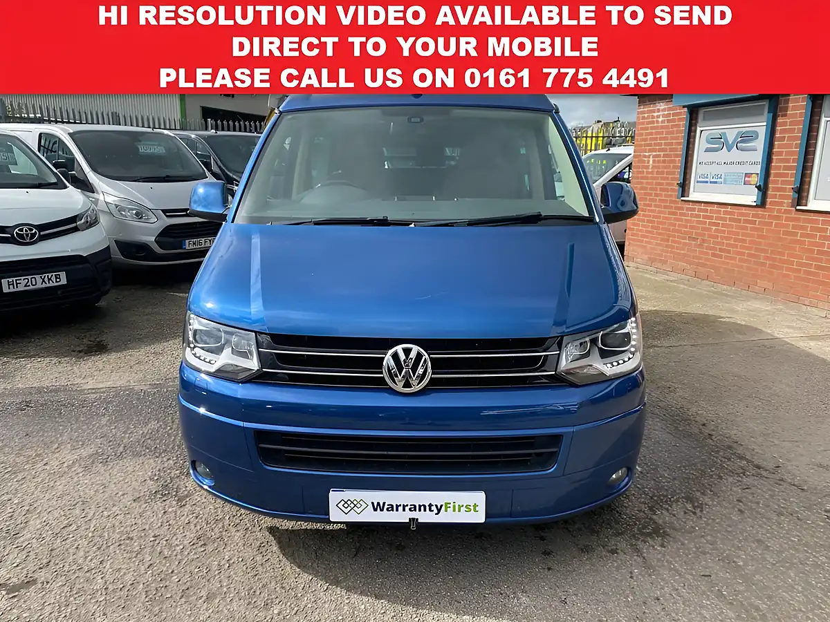 Used 2014 Volkswagen California Factory Camper Blue - Interior and Exterior details 3