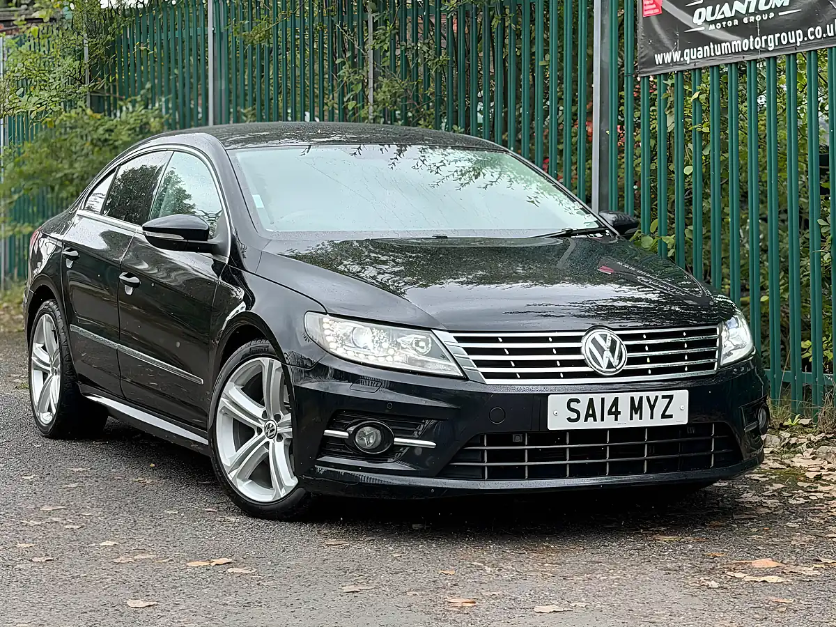 Used 2014 Volkswagen Cc R-Line Black - Front View