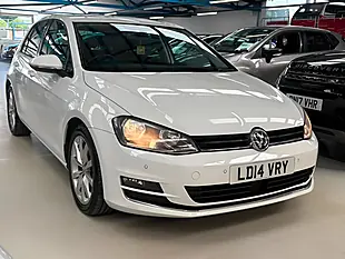 Used 2014 Volkswagen Golf Bluemotion Tech GT White - Interior and Exterior details 9