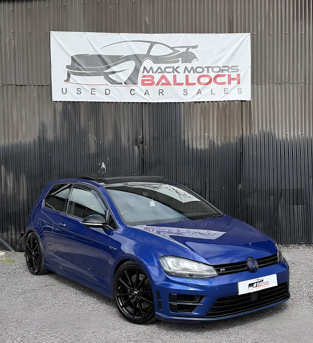 Used 2014 Volkswagen Golf Bluemotion Tech R Blue - Front View