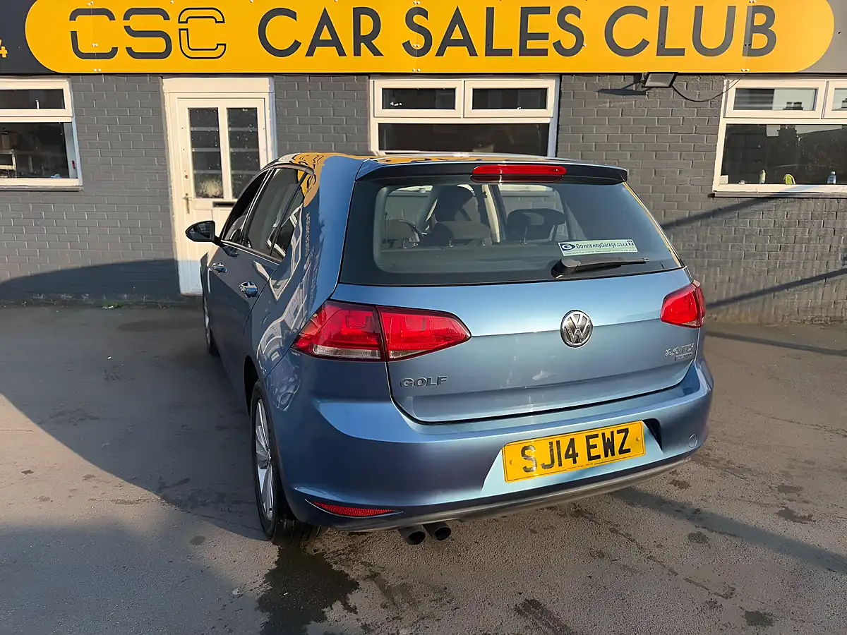 Used 2014 Volkswagen Golf Bluemotion Tech Se Blue - Interior and Exterior details 14