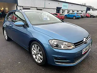 Used 2014 Volkswagen Golf GT Blue - Interior and Exterior details 3