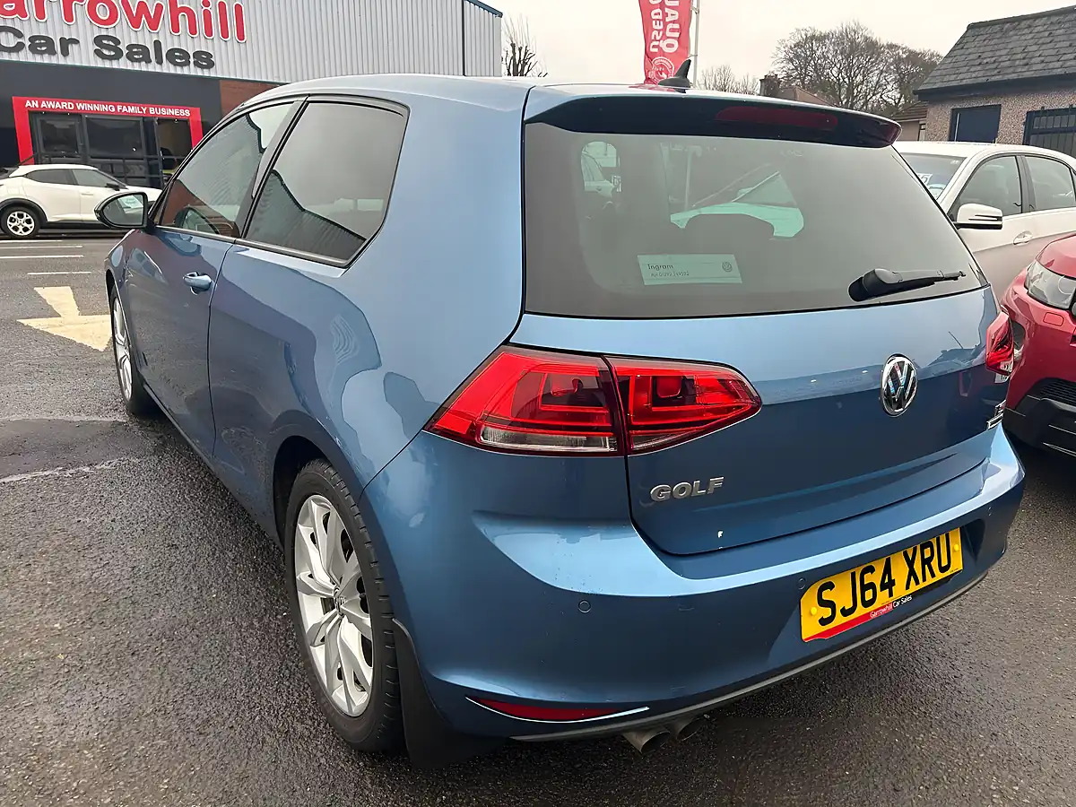 Used 2014 Volkswagen Golf GT Blue - Interior and Exterior details 8