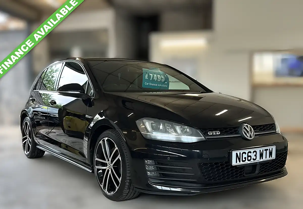 Used 2014 Volkswagen Golf Gtd Black - Front View